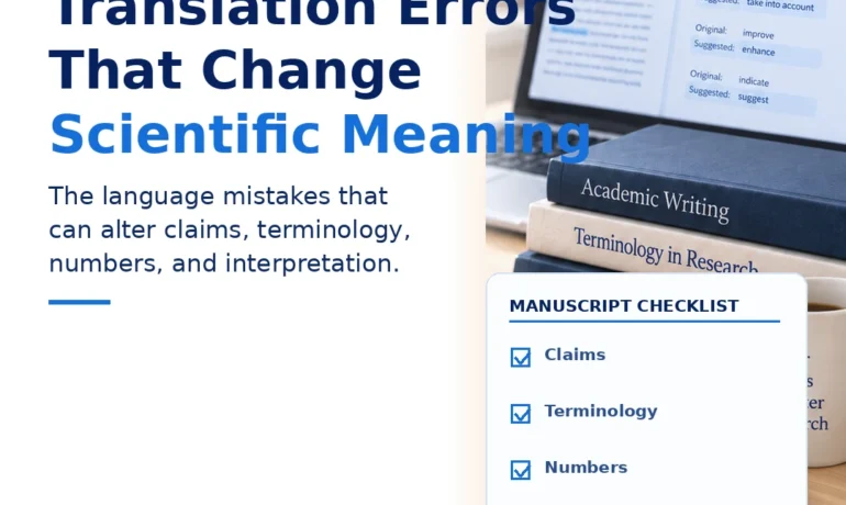 Common academic translation errors that can change scientific meaning